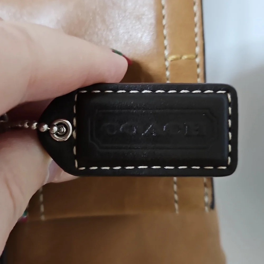 Coach Tan Florentine Leather Handbag